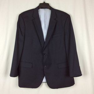 Tommy Hilfiger Dark Blue Wool Suit Jacket